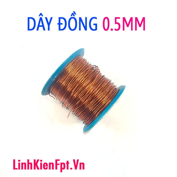 Dây đồng bọc cách điện 0.5MM