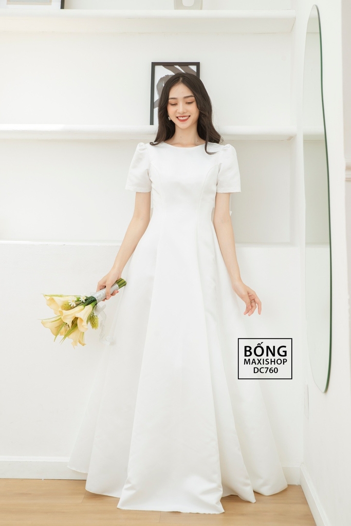 Váy cưới cho cô dâu bắp tay to, vai rộng - FELY WEEDING