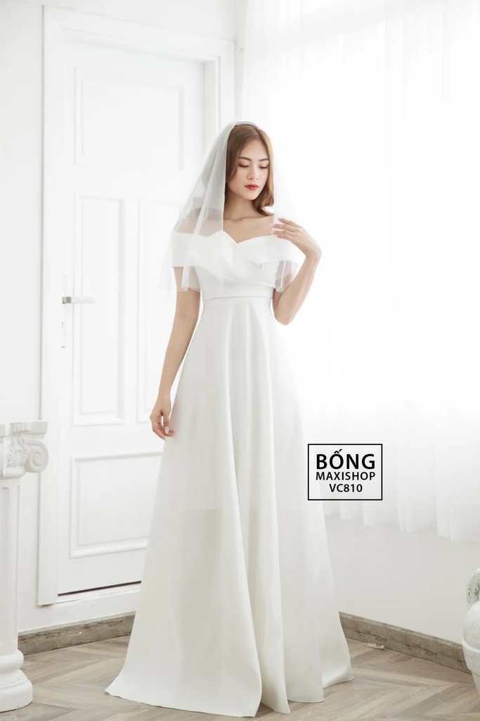 Nicole Bridal- Địa chỉ cho thuê váy cưới đẹp cho cô dâu bầu TPHCM