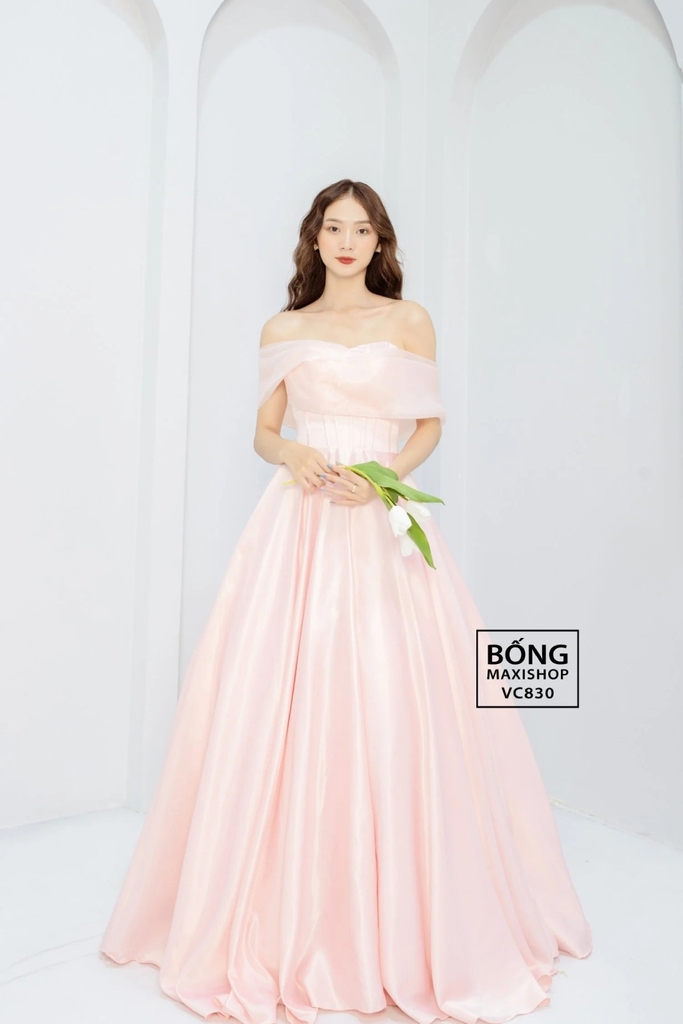 Chiêm ngưỡng 5 mẫu váy cưới màu hồng đặc sắc - SanSan Bridal