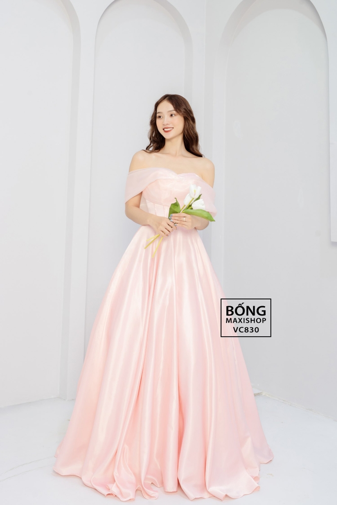 Váy Cưới Trắng Đơn Giản Josie – Tu Linh Boutique