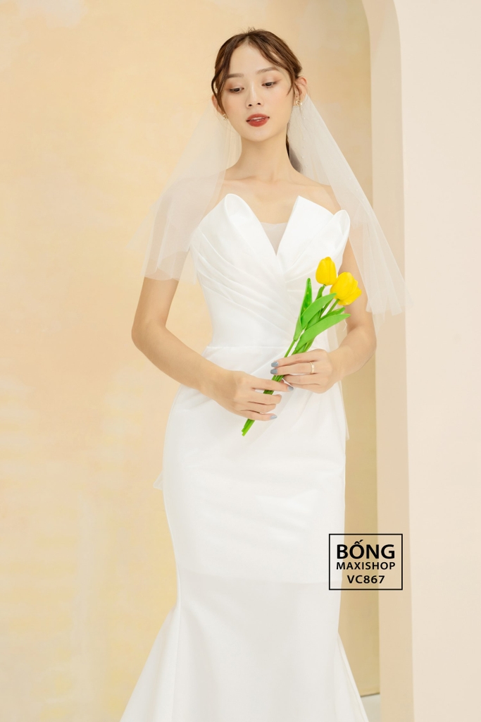 Top 30+ mẫu Váy cưới đi bàn đẹp nhất diện ngày trọng đại - Nicole Bridal