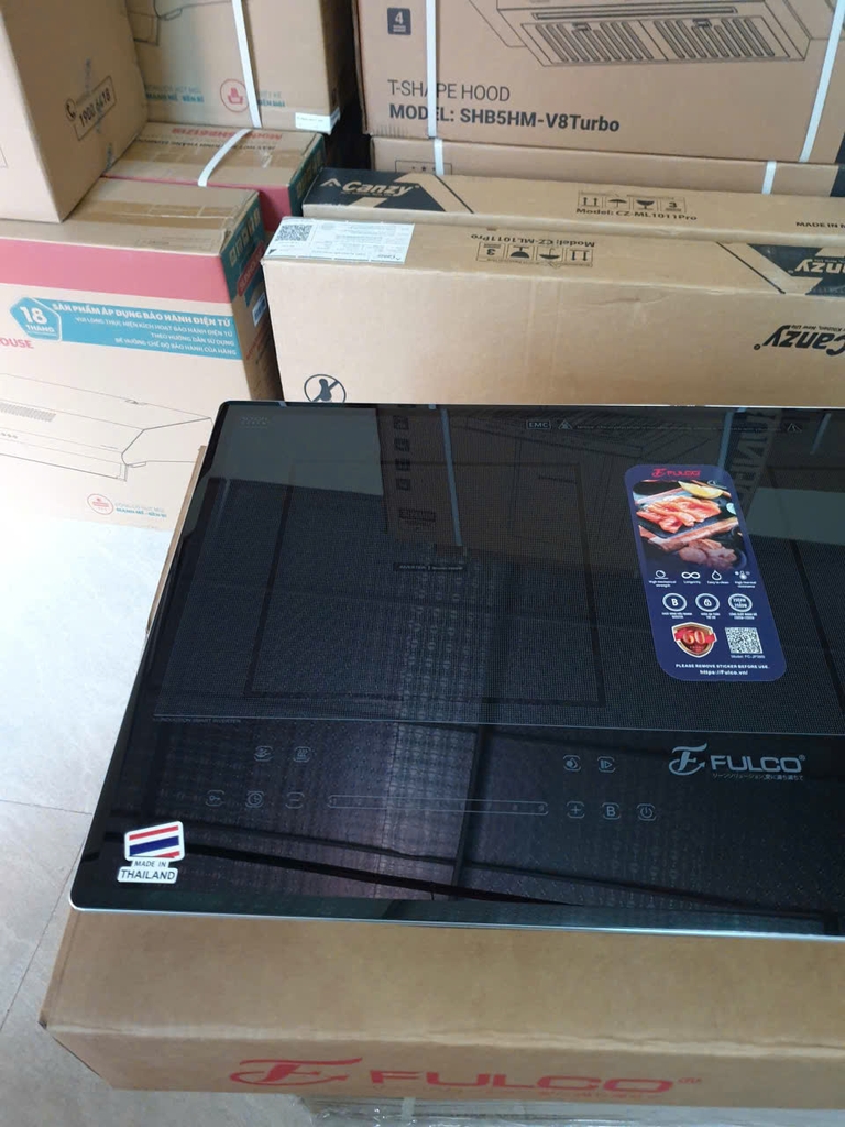 Bếp Từ Đôi Kính Schott Ceran Đức Fulco JP3589i