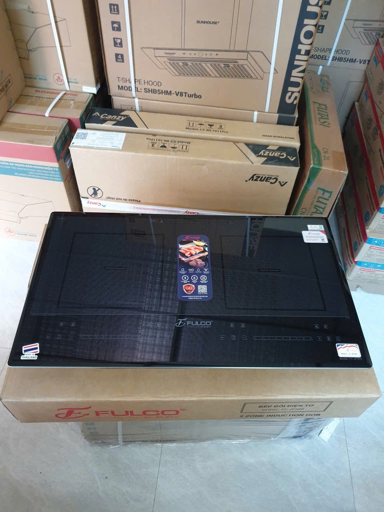 Bếp Từ Đôi Kính Schott Ceran Đức Fulco JP3589i