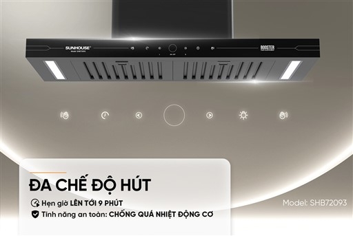 Máy Hút Mùi Chữ T Sunhouse SHB72093