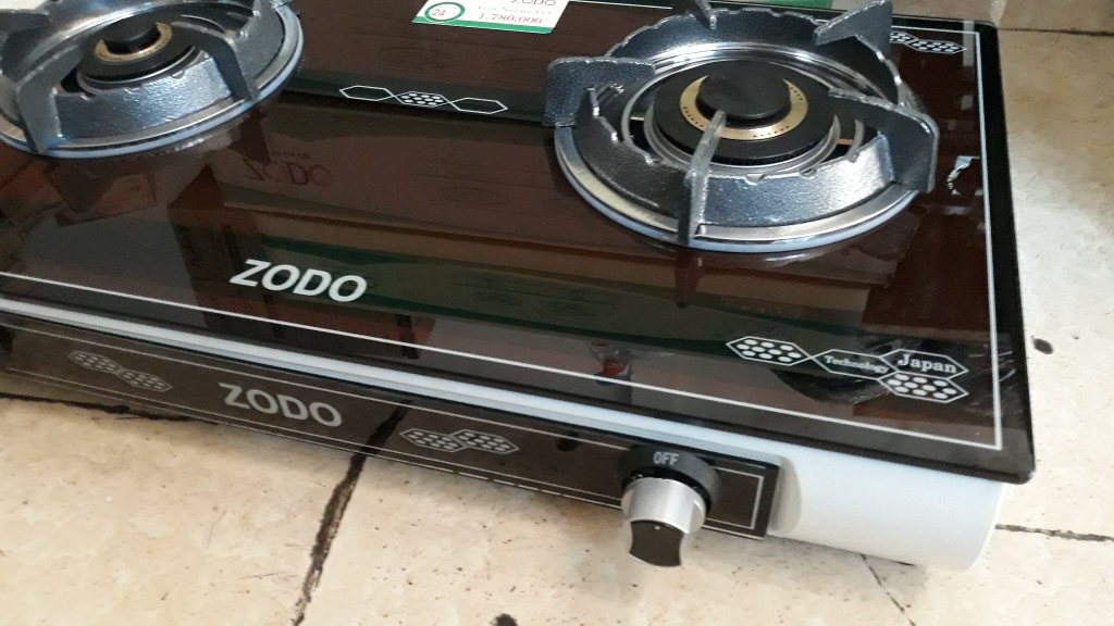 Bếp Ga Đôi Kính ZODO V9