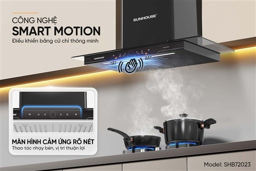Máy Hút Mùi Chữ T SUNHOUSE SHB72023