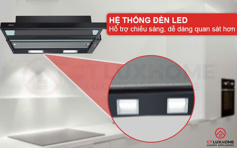 Máy Hút Mùi Âm Tủ BOSCH DFT63CA61T