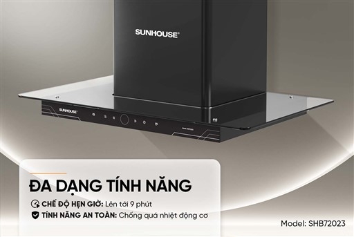 Máy Hút Mùi Chữ T SUNHOUSE SHB72023