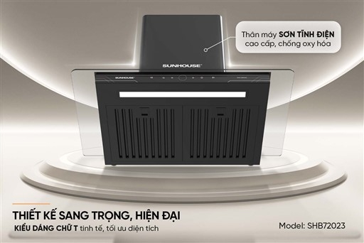 Máy Hút Mùi Chữ T SUNHOUSE SHB72023