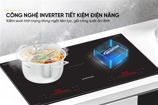 Bếp Từ Sunhouse SHB585Pro Serie 8