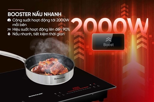 Bếp Từ Đôi Sunhouse SHB5999MAX