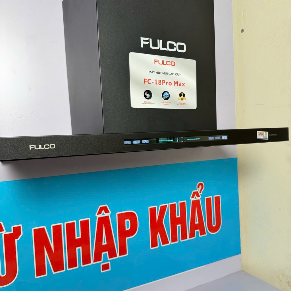 MÁY HÚT KHỬ MÙI FULCO _FC:18promax