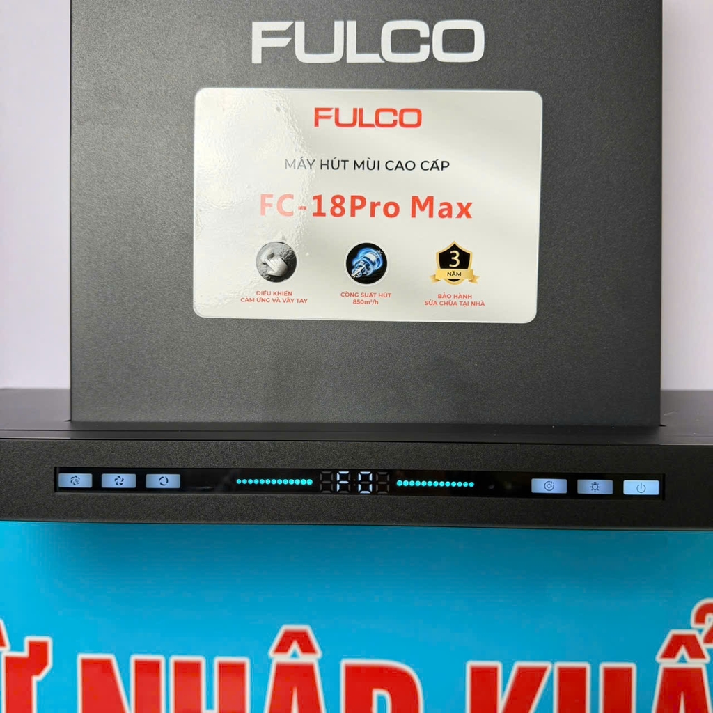 MÁY HÚT KHỬ MÙI FULCO _FC:18promax