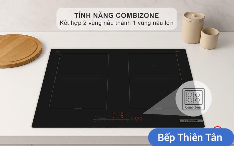 Bếp Từ 4 Cao Cấp BOSCH PVQ61RHB1E
