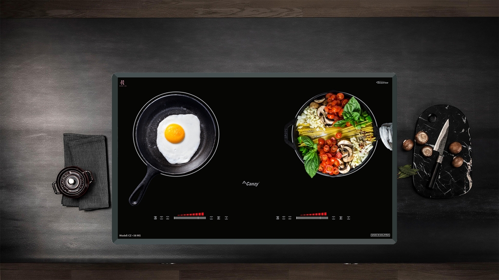 Bếp Từ Đôi Nhập Khẩu MALAYSIA CANZY CZ58MS