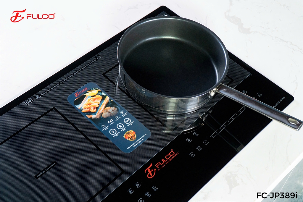 Bếp Từ Đôi Kính Schott Ceran Đức Fulco JP3589i