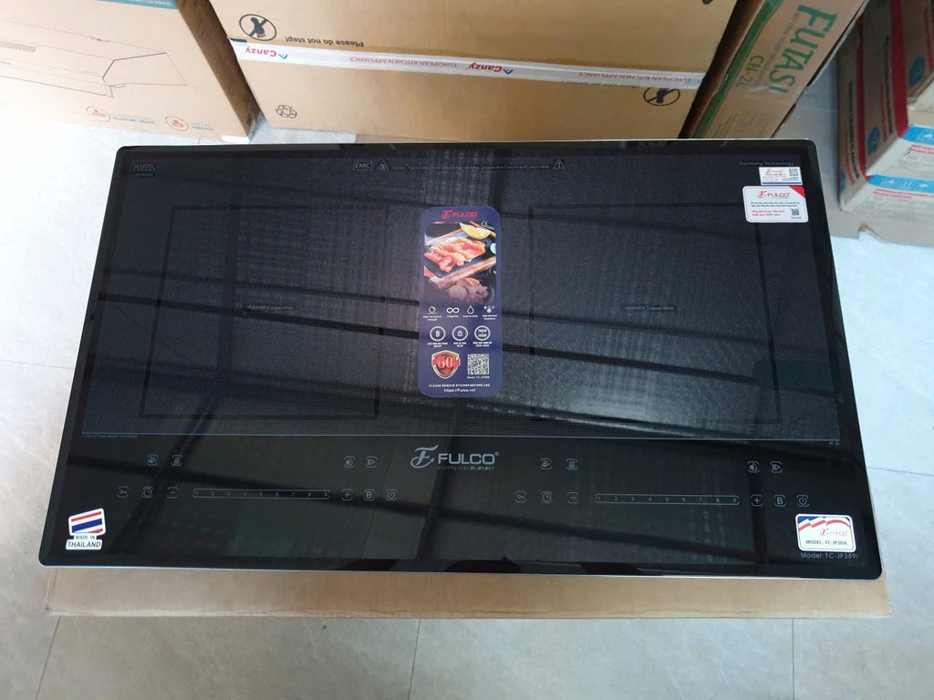 Bếp Từ Đôi Kính Schott Ceran Đức Fulco JP3589i