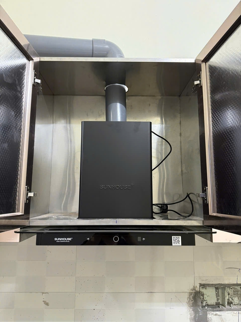 Máy Hút Mùi Sunhouse SHB5HM-V8Turbo