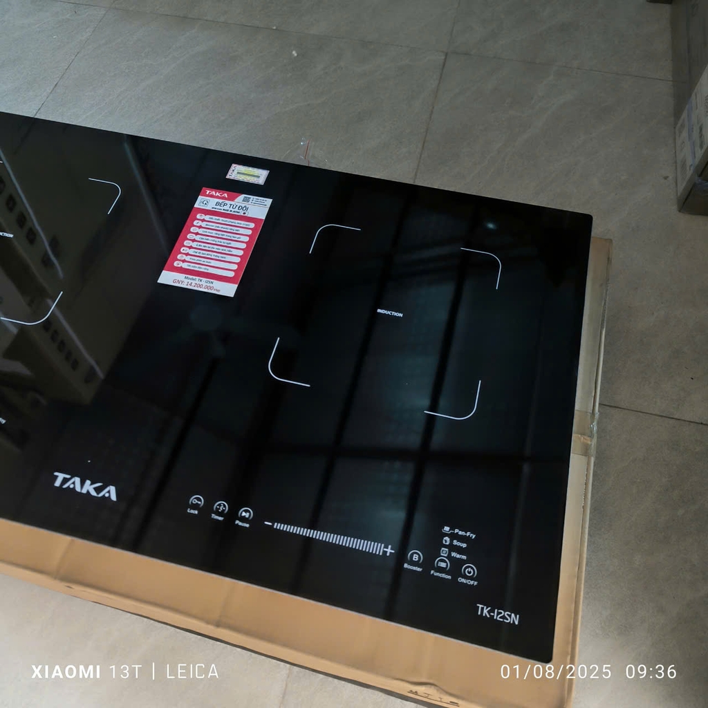 Bếp Từ Đôi Kính Made In Japan TAKA I2SN