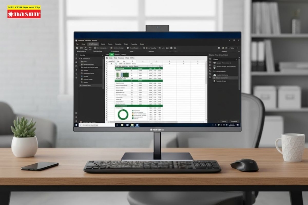 Máy tính All in One NASUN – Thiết kế gọn, hiệu năng mạnh 2025