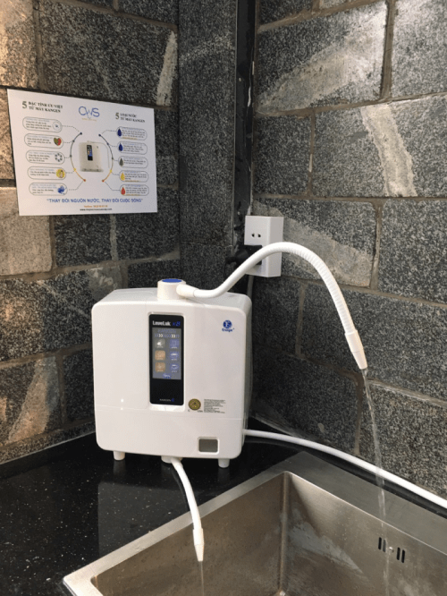 Máy điện giải ion kiềm Leveluk Kangen K8