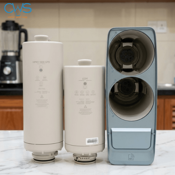 Ảnh Thay Lõi Lọc Nước AO Smith X1000 Tại Nhà Khách