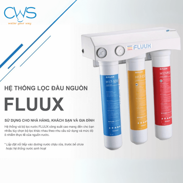 Bộ Lọc Đầu Nguồn Chungho FLUUX 3 - Giải Pháp Cho Gia Đình Và Doanh Nghiệp