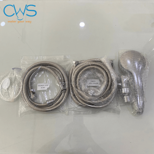 Các phụ kiện đi kèm máy tắm khoáng Kangen Anespa DX