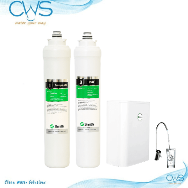 Combo 2 Lõi Lọc Nước AO Smith S400 Chính Hãng - Trừ RO
