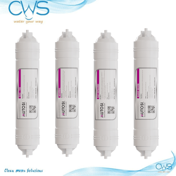 Combo 4 Lõi Lọc Chức Năng Mutosi  (Lõi Số 5678)