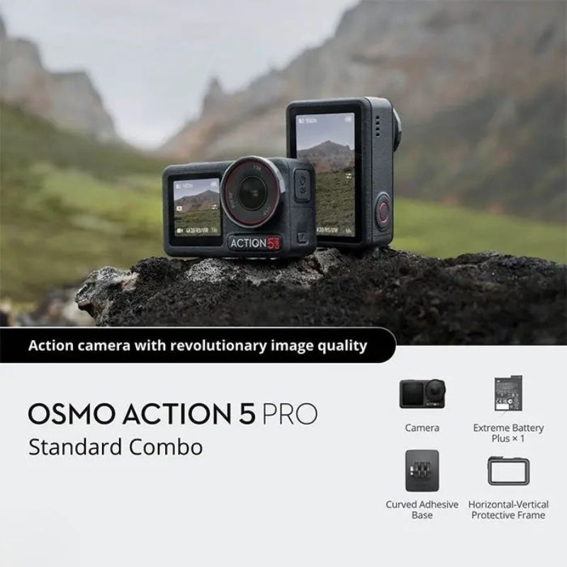 Combo camera hành động DJI Action 5 Pro Standard