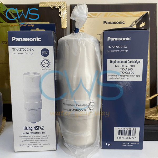 Hình Ảnh Bao Bì Mới Lõi Lọc Nước Panasonic TK-AS700C