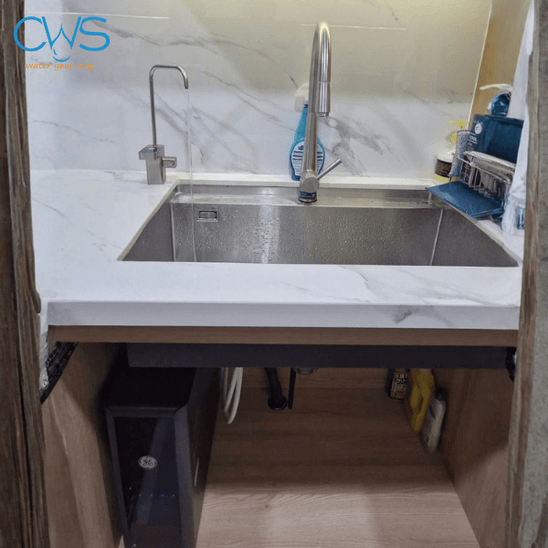 Hình Ảnh Lắp Đặt Máy Lọc Nước GE DN810 Thực Tế