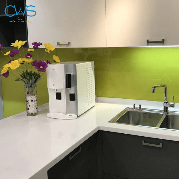 Hình ảnh máy lọc nước Chungho Tiny 300 UV tại nhà khách hàng