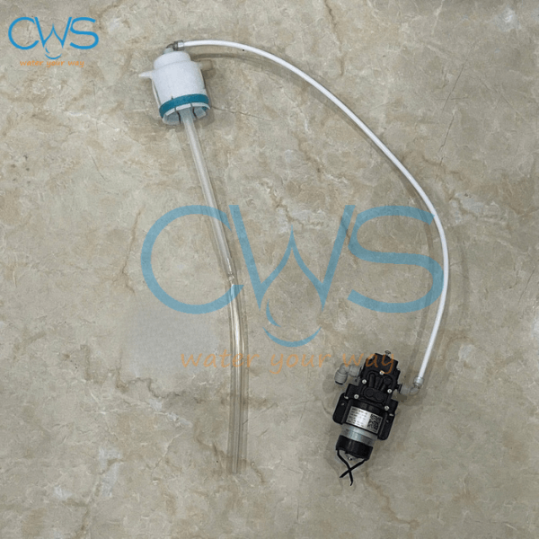 Hình ảnh thực tế bộ ống hút nước bình Toshiba