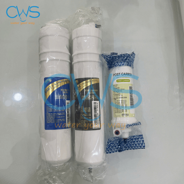 Hình Ảnh Thực Tế Combo Lõi Lọc Nước Chungho Iguassu 500 Plus (Trừ RO)