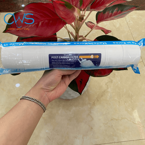 Hình Ảnh Thực Tế Lõi Lọc Nước 1234 Đúc Hàn Quốc - Post Carbon