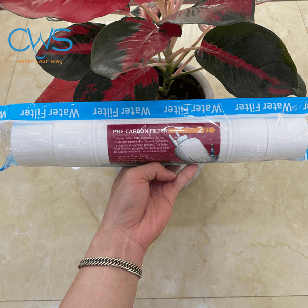 Hình Ảnh Thực Tế Lõi Lọc Nước 1234 Đúc Hàn Quốc - Pre Carbon
