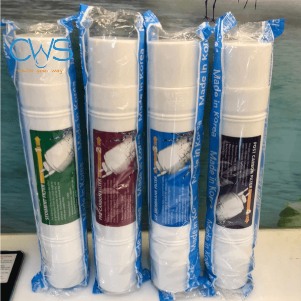 Hình Ảnh Thực Tế Lõi Lọc Nước 1234 Đúc Hàn Quốc Tại CWS