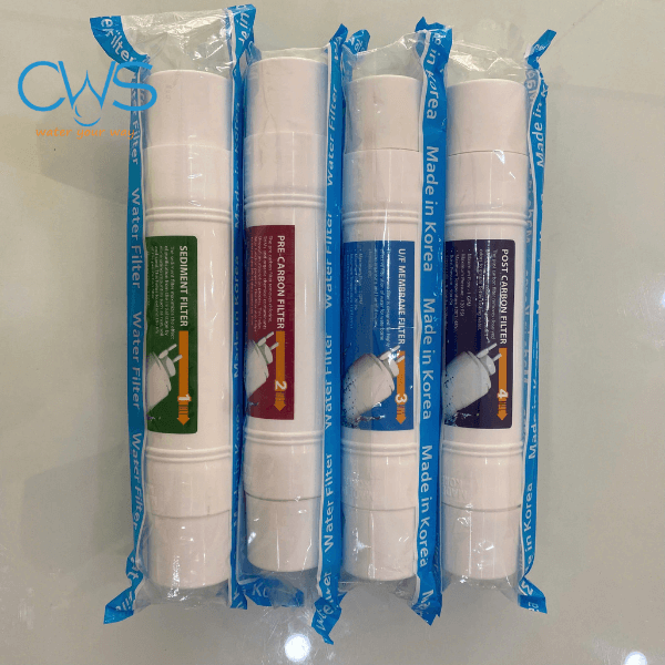 Hình Ảnh Thực Tế Lõi Lọc Nước 1234 Đúc Hàn Quốc