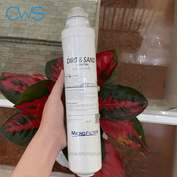 Hình ảnh thực tế lõi lọc nước Chungho FLUUX U1 - Sediment