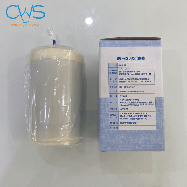 Hình ảnh thực tế lõi lọc máy ion kiềm NKT-200