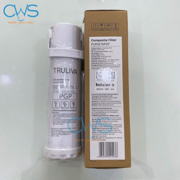 Hình Ảnh Thực Tế Lõi Lọc Nước Truliva UR5676 PGP