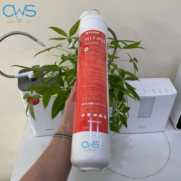 Hình ảnh thực tế lõi lọc Scale Inhibitor máy Chungho FLUUX 3