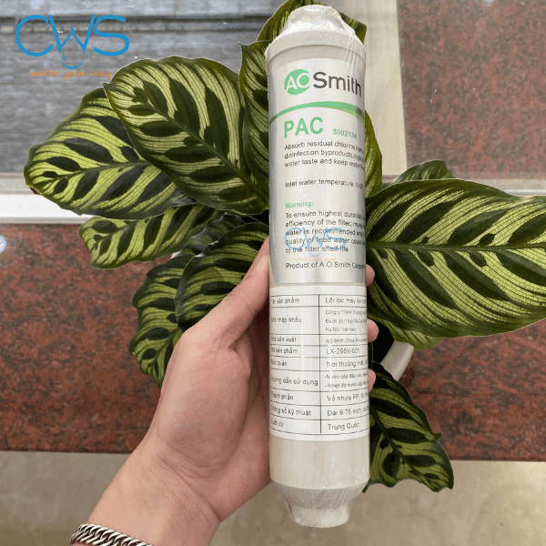 Hình Ảnh Thực Tế Lõi PAC Trong Combo Lõi Lọc Nước AO Smith A1 A2 M2