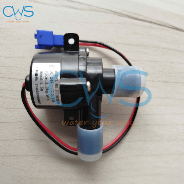 Hình ảnh thực tế máy bơm Toshiba 24V - 0.14A