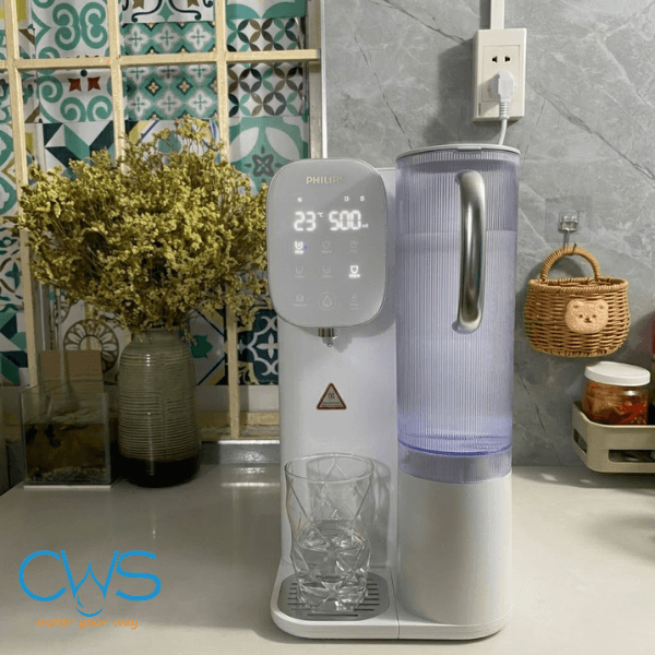 Hình Ảnh Thực Tế Máy Lọc Nóng Lạnh Philips ADD6912 Sau Lắp Đặt