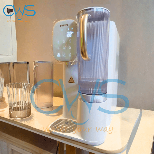 Hình Ảnh Thực Tế Máy Lọc Nóng Lạnh Philips ADD6912BL/90 Lắp Đặt Tại Căn Hộ Khách Hàng