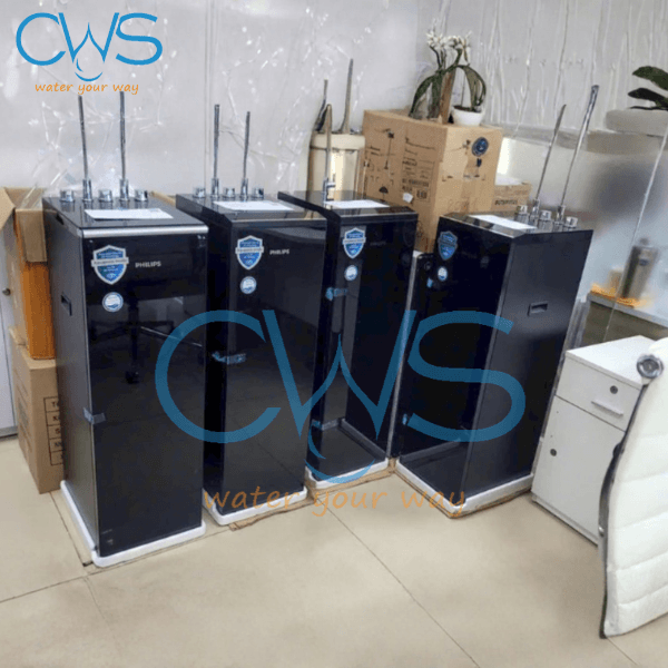 Hình Ảnh Thực Tế Máy Lọc Nóng Lạnh Philips ADD8913/74 Tủ Đứng Tại Showroom